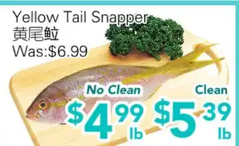 Ample Food Market Yellow Tail Snapper offer