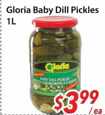 Bestco Food Mart Gloria Baby Dill Pickles offer