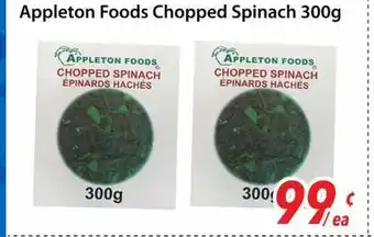 Bestco Food Mart Appleton Foods Chopped Spinach offer