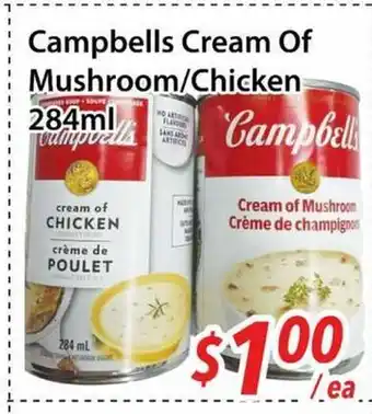 Bestco Food Mart Campbells Cream of Mushroom/Chicken offer