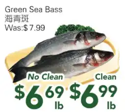 Ample Food Market Green Sea Bass offer