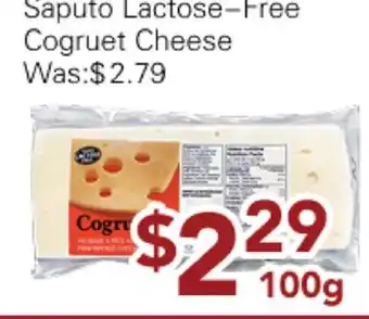 Ample Food Market Saputo Lactose-Free Cogruet Cheese offer