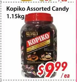 Bestco Food Mart Kopiko Assorted Candy offer