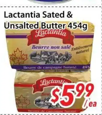 Bestco Food Mart Lactantia Sated & Unsalted Butter offer