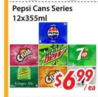 Bestco Food Mart Pepsi Cans Series offer