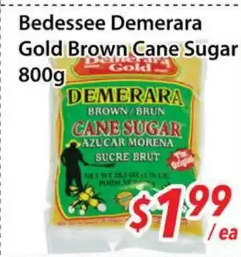 Bestco Food Mart Bedessee Demerara Gold Brown Cane Sugar offer