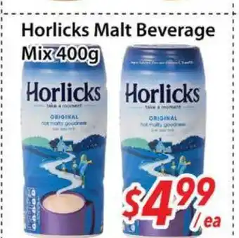 Bestco Food Mart Horlicks Malt Beverage Mix offer