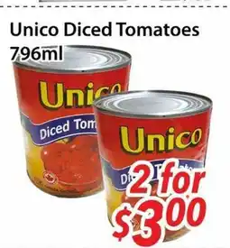 Bestco Food Mart Unico Diced Tomatoes offer