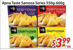 Bestco Food Mart Apna Taste Samosa Series offer