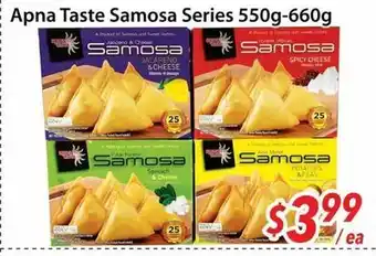 Bestco Food Mart Apna Taste Samosa Series offer