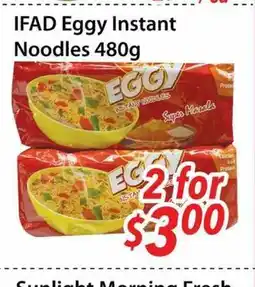 Bestco Food Mart IFAD Eggy Instant Noodles offer