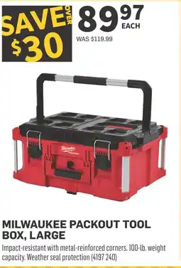 Co-op Milwaukee packout tool box, large offer