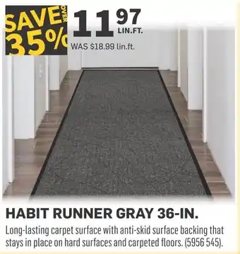 Co-op Habit runner gray offer