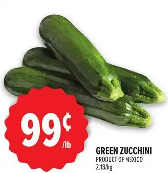 Metro GREEN ZUCCHINI offer