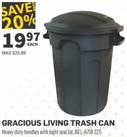 Co-op Gracious living trash can offer