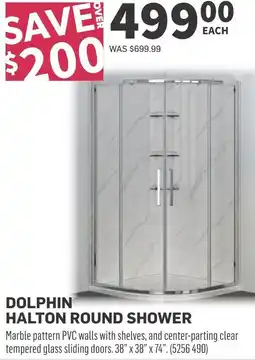 Co-op Dolphin halton round shower offer