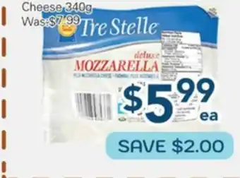 Oceans Fresh Food Market Tre Stelle Deluxe Pizza Mozzarella Cheese offer