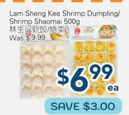 Oceans Fresh Food Market Lam Sheng Kee Shrimp Dumpling/Shrimp Shaomai offer