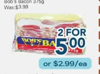 Oceans Fresh Food Market Bob's Bacon offer