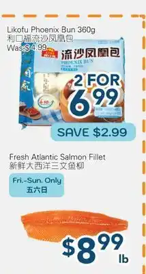 Oceans Fresh Food Market Likofu Phoneix Bun offer