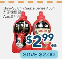 Oceans Fresh Food Market Chin-Su Chili Sauce Series offer