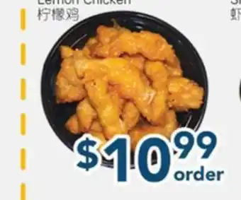 Oceans Fresh Food Market Lemon Chicken offer