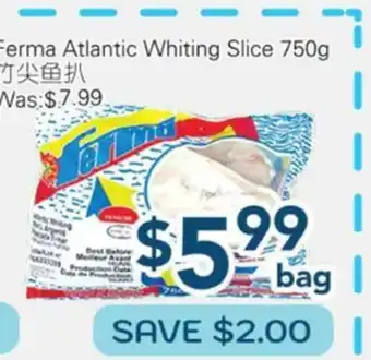 Oceans Fresh Food Market Ferma Atlantic Whiting Slice offer