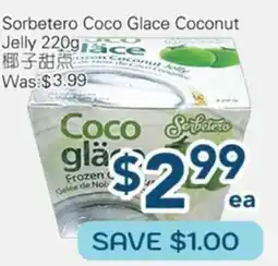 Oceans Fresh Food Market Sorbetero Coco Glace Coconut Jelly offer