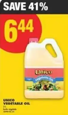 No Frills Unico vegetable oil offer