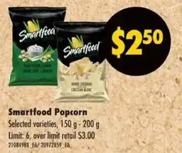 No Frills Smartfood Popcorn offer