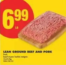 No Frills Lean ground beef and pork offer