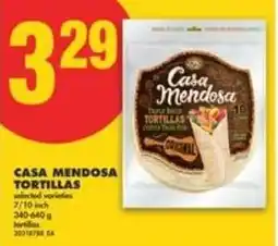 No Frills CASA MENDOSA TORTILLAS offer