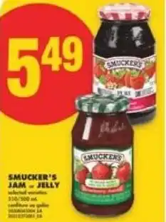 No Frills Smucker's jam jelly offer