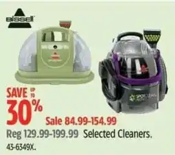 Canadian Tire Selected cleaners offer