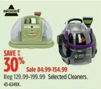 Canadian Tire Selected cleaners offer