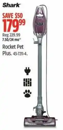 Canadian Tire Shark rocket pet plus offer