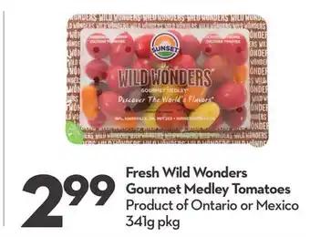 Longo's Fresh Wild Wonders Gourmet Medley Cherry Tomatoes offer