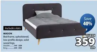 JYSK MASON Bed Queen offer