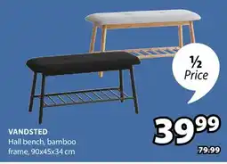 JYSK VANDSTED Hall bench offer