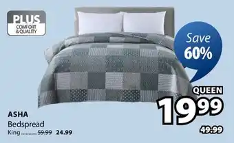 JYSK ASHA Bedspread offer