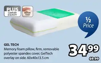 JYSK GEL TECH Memory foam pillow offer