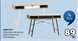 JYSK ABBETVED Office desk offer