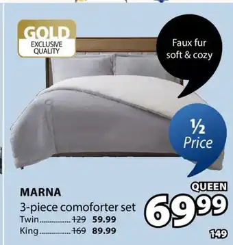 JYSK MARNA 3-piece comoforter set offer