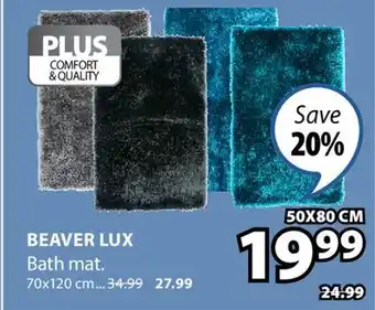 JYSK BEAVER LUX Bath mat offer