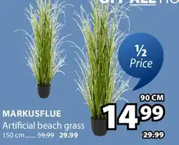 JYSK MARKUSFLUE Artificial beach grass offer