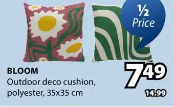 JYSK BLOOM Outdoor deco cushion offer