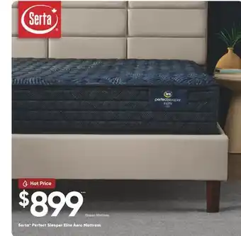 Sleep Country Serta Perfect Sleeper Elite Aero Mattress offer