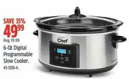 Canadian Tire 6-Qt Digital Programmable Slow Cooker offer