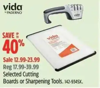 Canadian Tire Selected Cutting Boards or Sharpening Tools offer