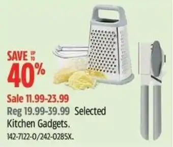 Canadian Tire Selected kitchen gadgets offer